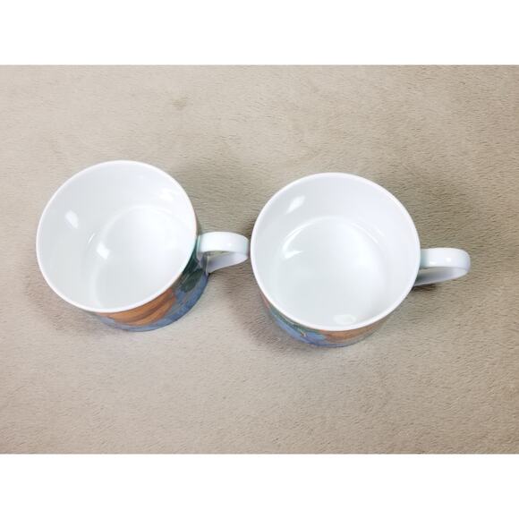 Victoria & Beale Forbidden Fruit Teacup Coffee Mug 8oz Fine Porcelain2 1/2" x2 - Picture 11 of 14